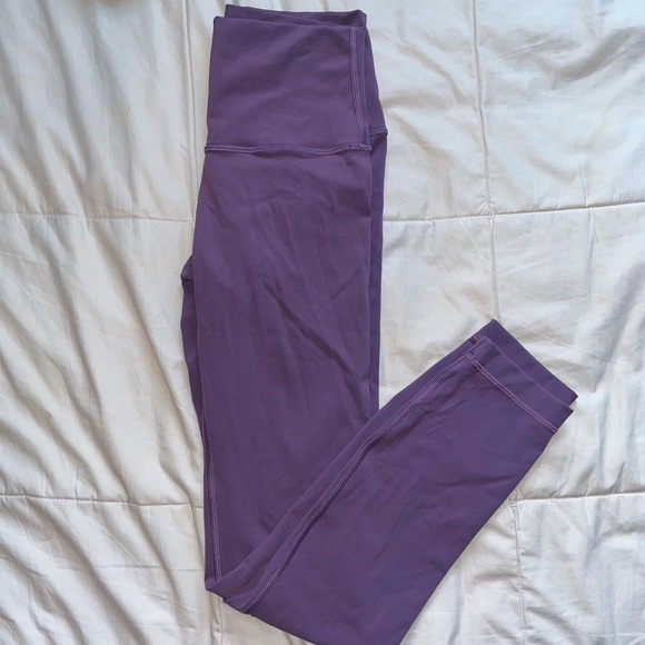 lululemon wunder under in purple